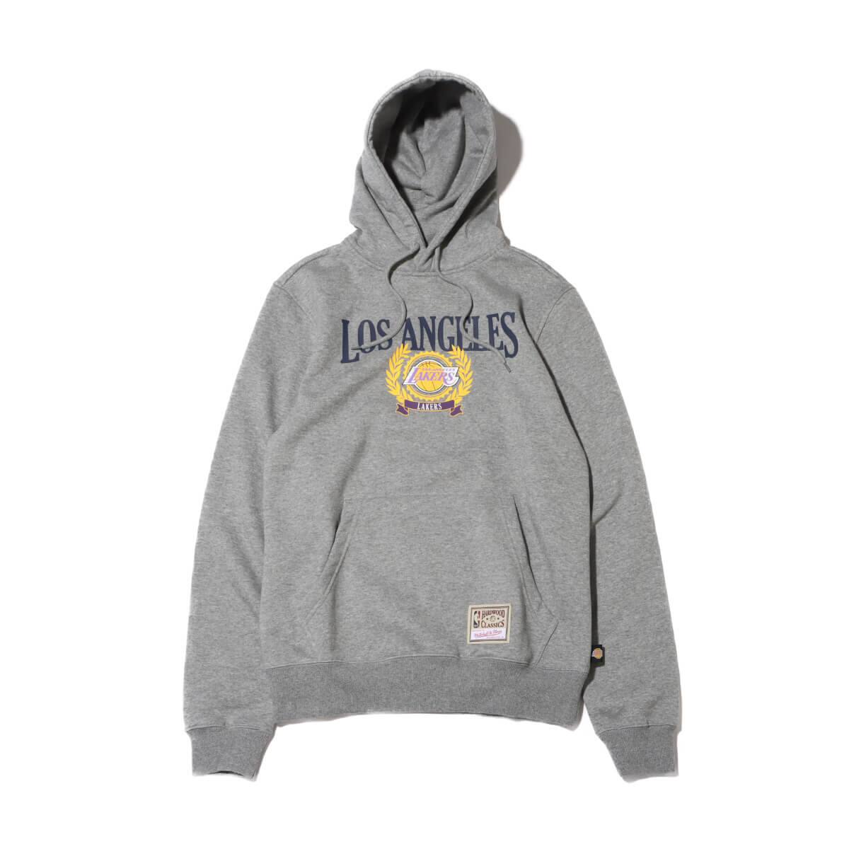 Mitchell & Ness COLLEGIATE HOODIE LAL GREY 23FW-Iのメイン画像