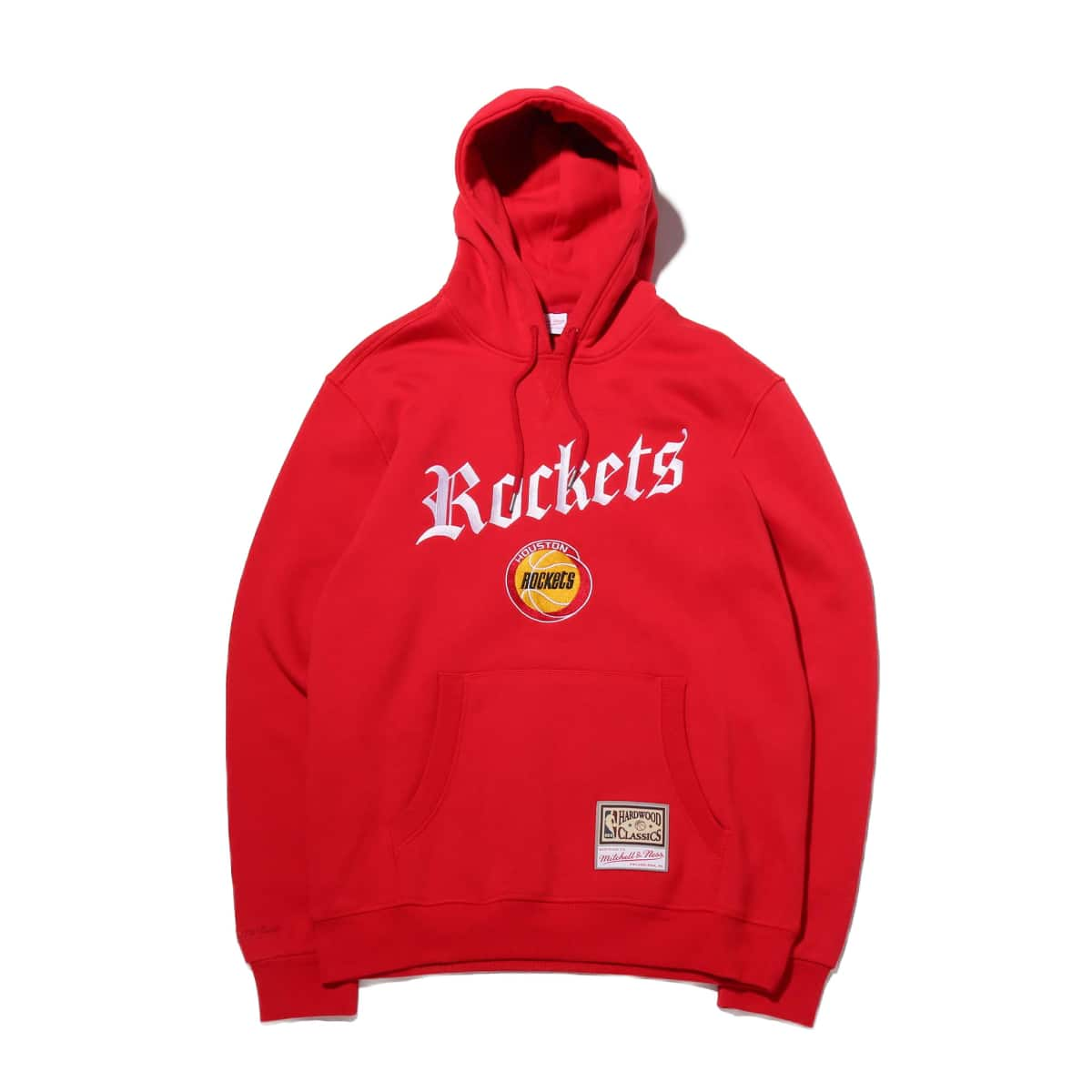 Mitchell & Ness Old English Hoody - HO.Rockets RED 20SS-I