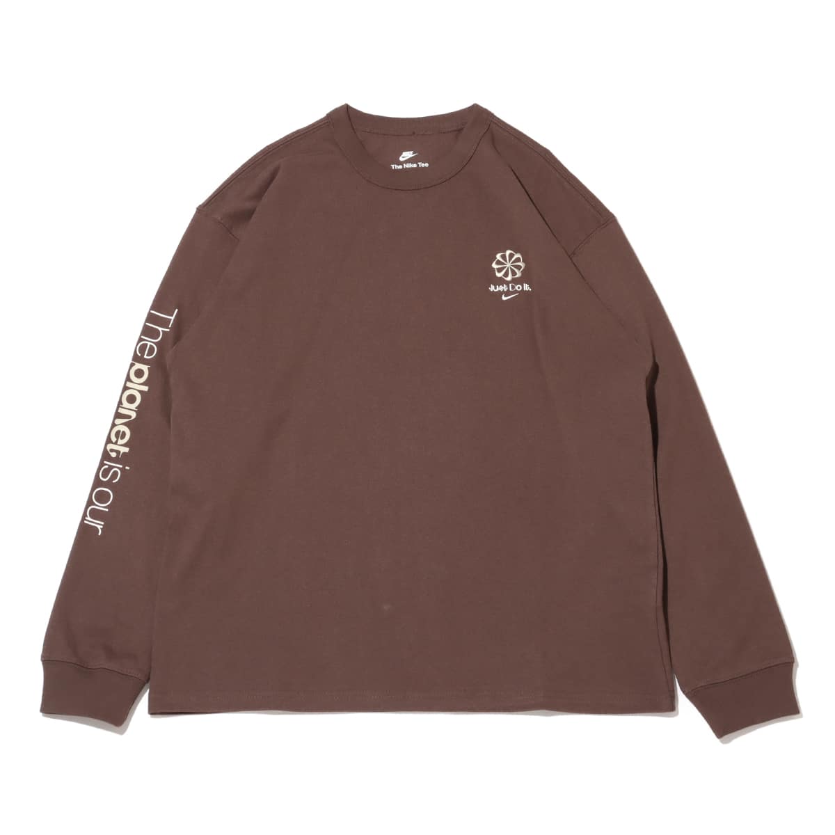 NIKE AS U NSW TEE LS M90 LBR SUST BAROQUE BROWNのメイン画像