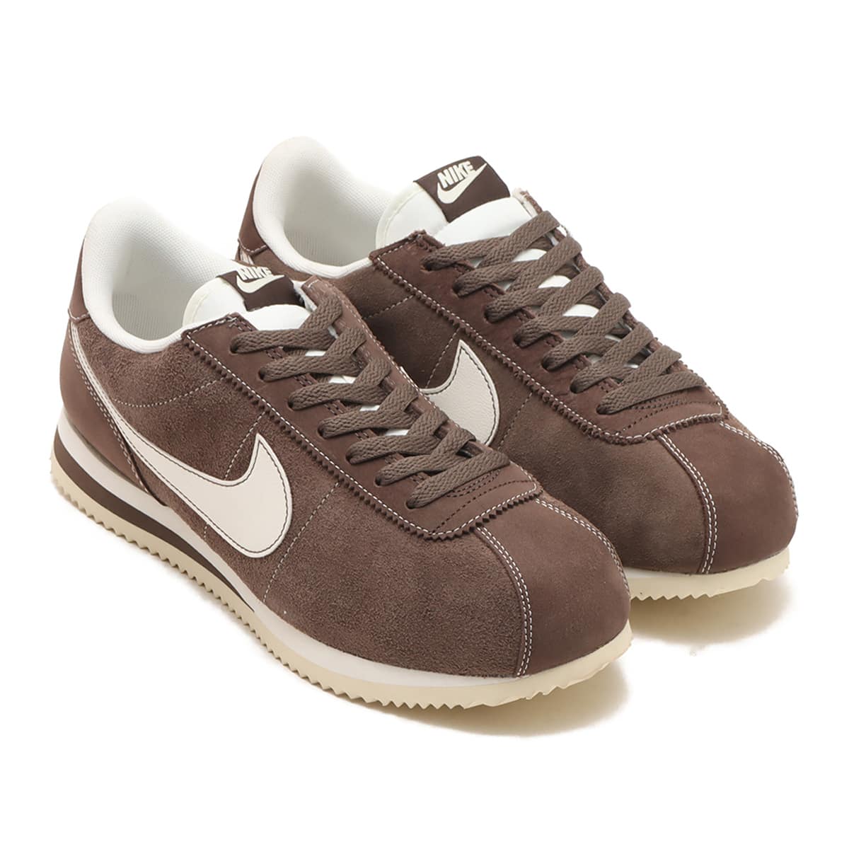 NIKE CORTEZ SE BAROQUE BROWN/SAIL-COCONUT MILK