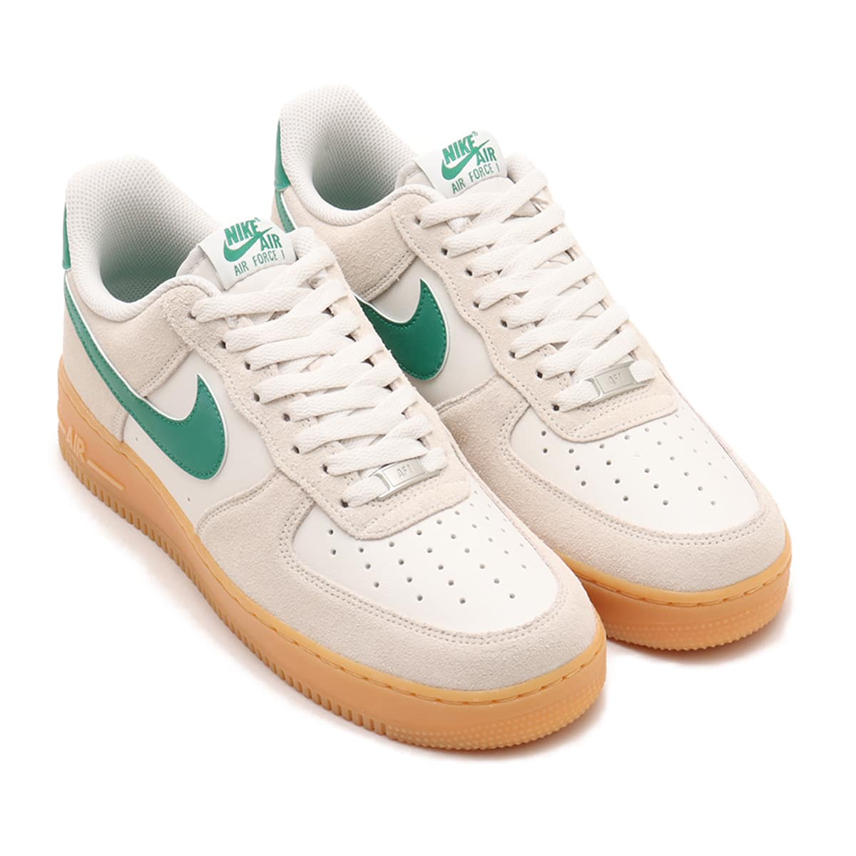 NIKE AIR FORCE 1 '07 LV8 PHANTOM/MALACHITE-GUM YELLOW