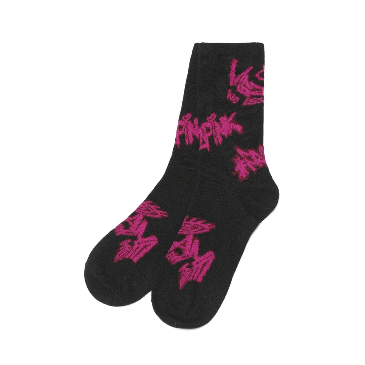 atmos pink x MEZAME collaboration #FR2梅 Socks BLACK 21SU-I_photo_large