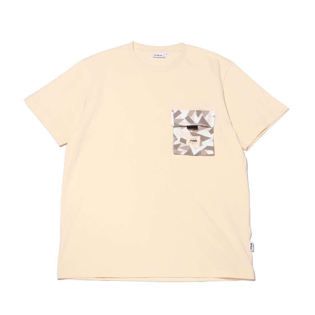 Fila Bts着用モデル Tシャツ Beige 21ss I