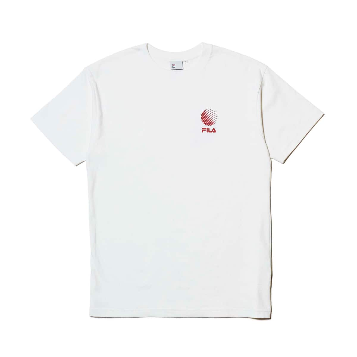 FILA x HELLRAZOR LOGO T SHIRT WHITE 21SS-I