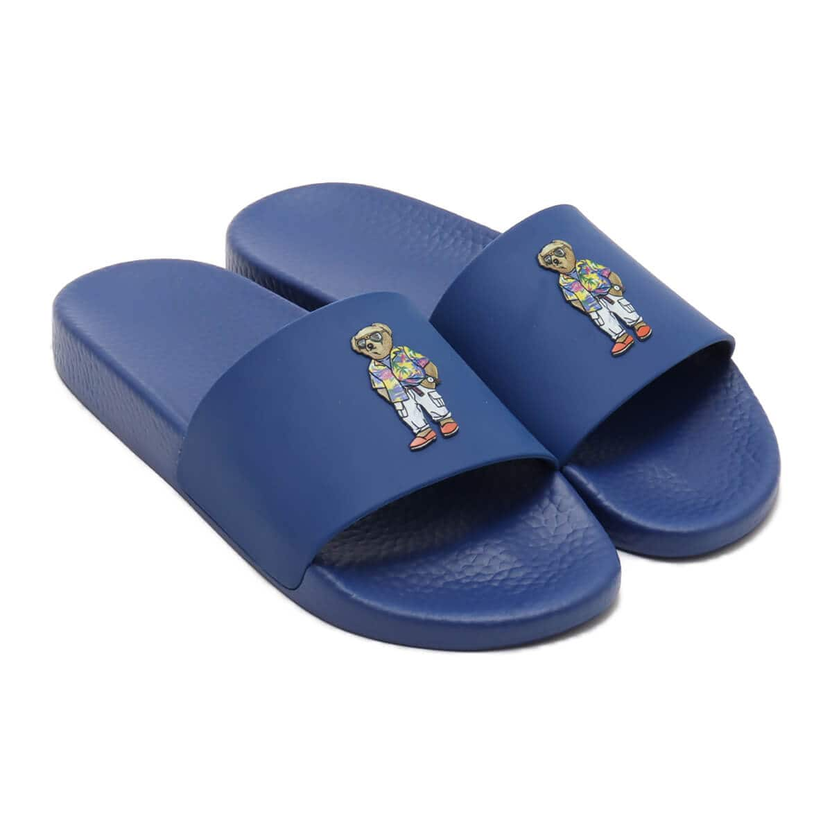 POLO RALPH LAUREN POLO SLIDE SANDAL DARK BLUE-401