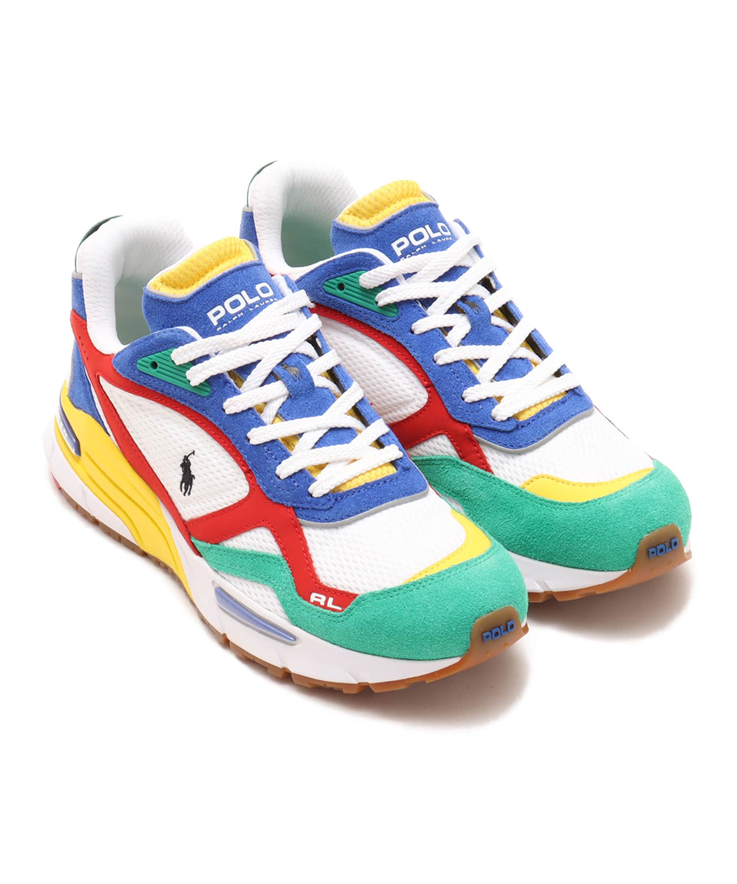 POLO RALPH LAUREN TRACKSTER 275 MULTI/WHITE（ポロ ラルフ