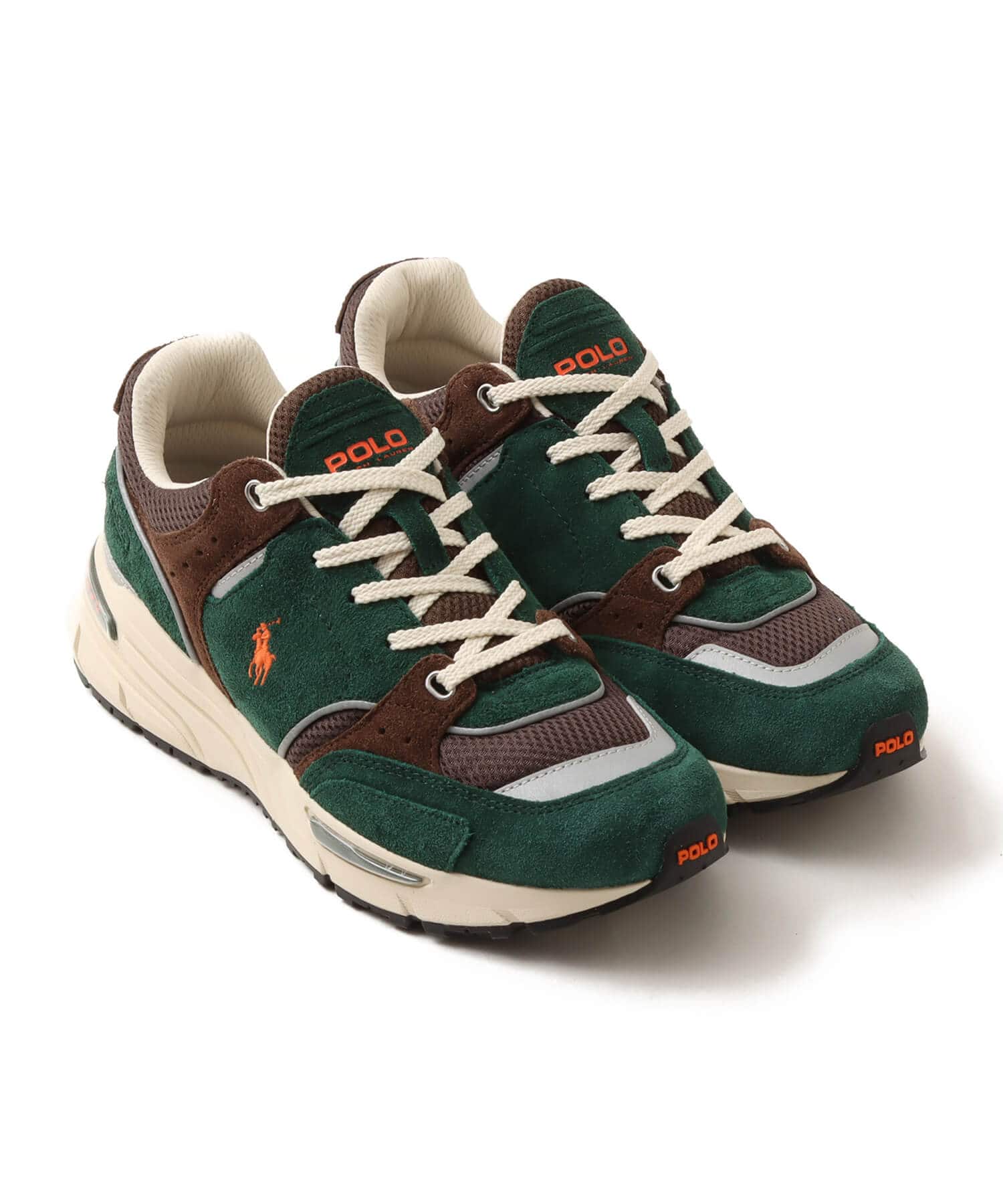 POLO RALPH LAUREN TRACKSTR 250 FOREST/BROWN/ORANGEのメイン画像