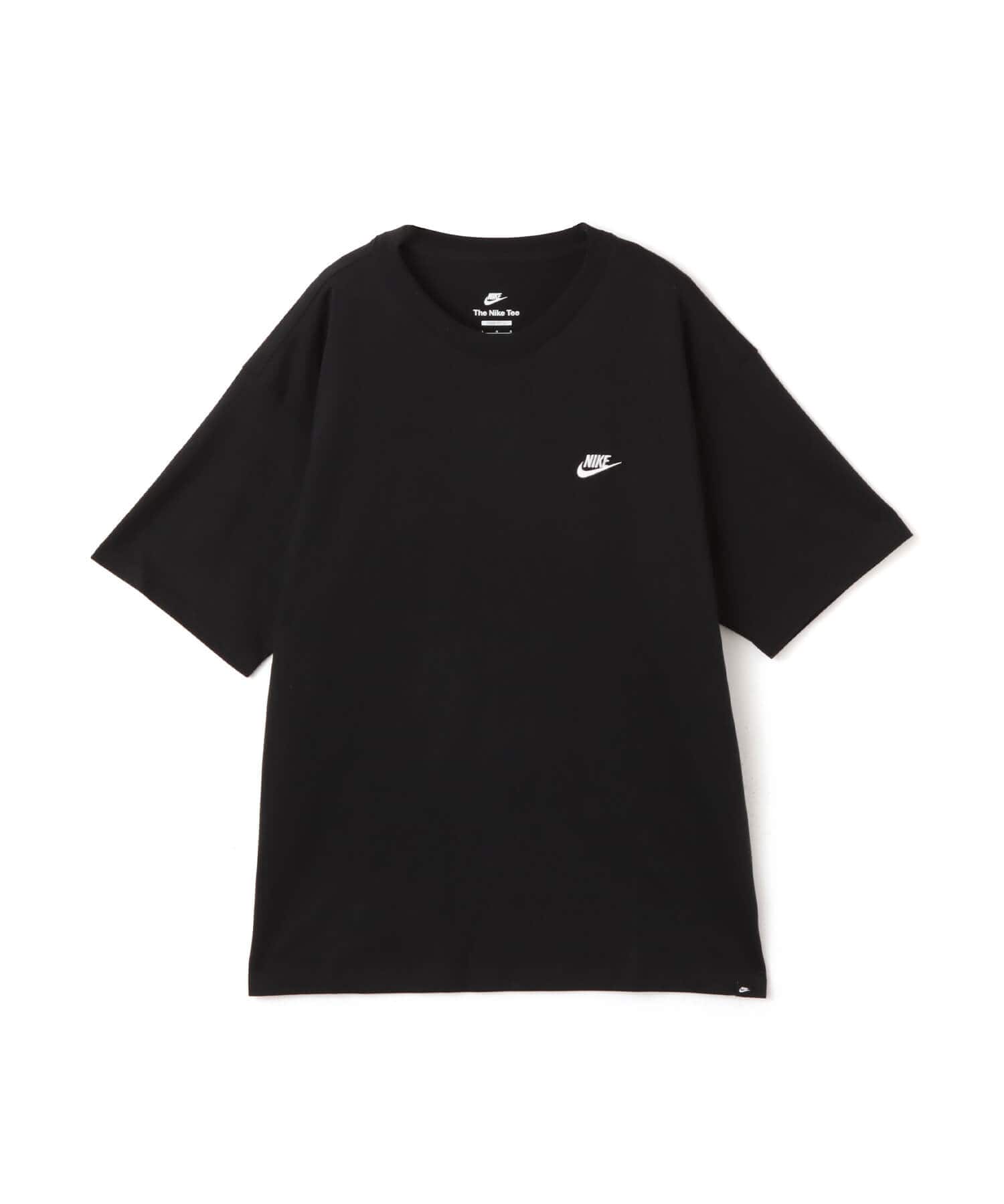 NIKE RUN CLUB NRC Tシャツ メンズ M NIKE AS M NSW TEE CLUB MAX BLACK（ナイキ NSW クラブ マックス S/S T
