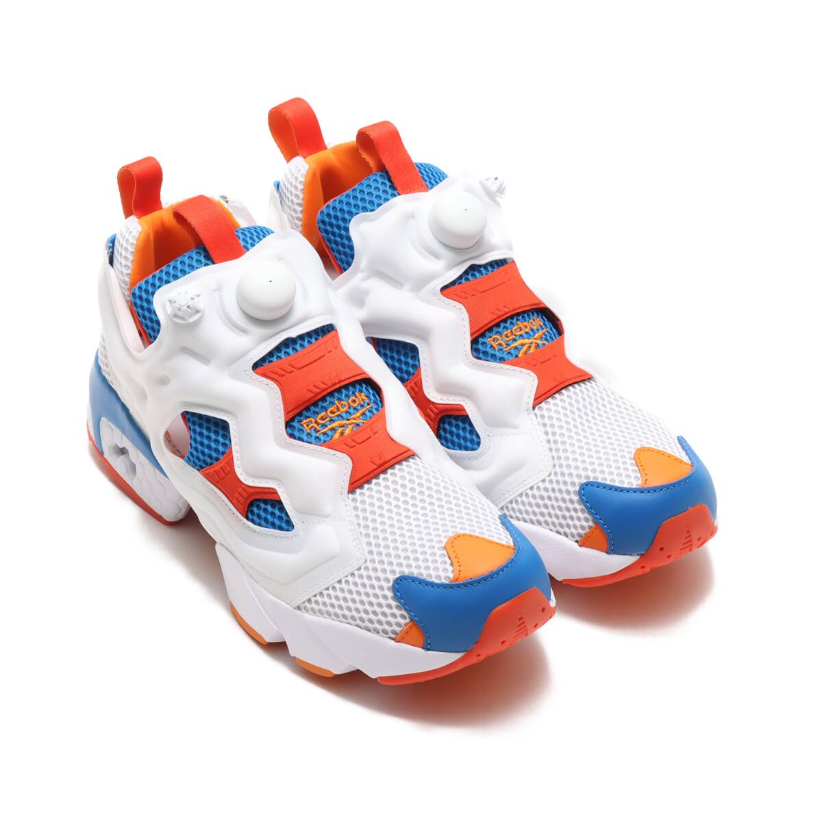 reebok blue orange