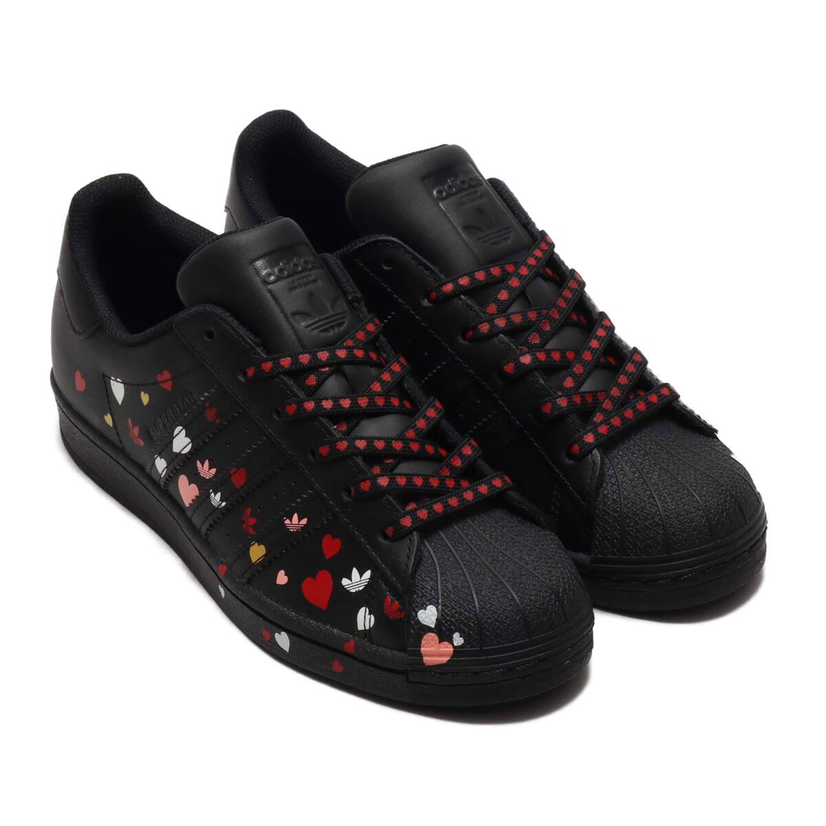 adidas SUPERSTAR W CORE BLACK/FOOTWEAR WHITE/GLORY PINK 20SS-I_photo_large