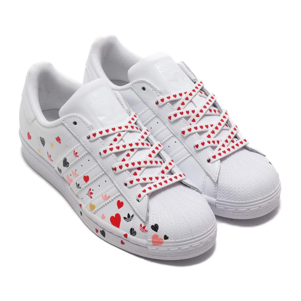 Adidas Women's Superstar Core Black/Cloud White-Glory Pink - FV3288