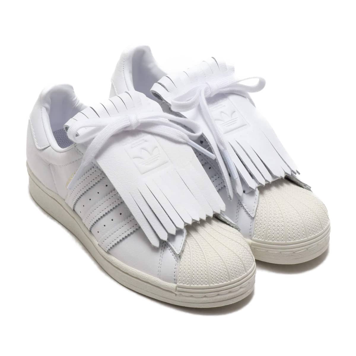 adidas SUPERSTAR FR W FOOTWEAR WHITE/OFF WHITE/GOLD METARIC 20SS-I_photo_large