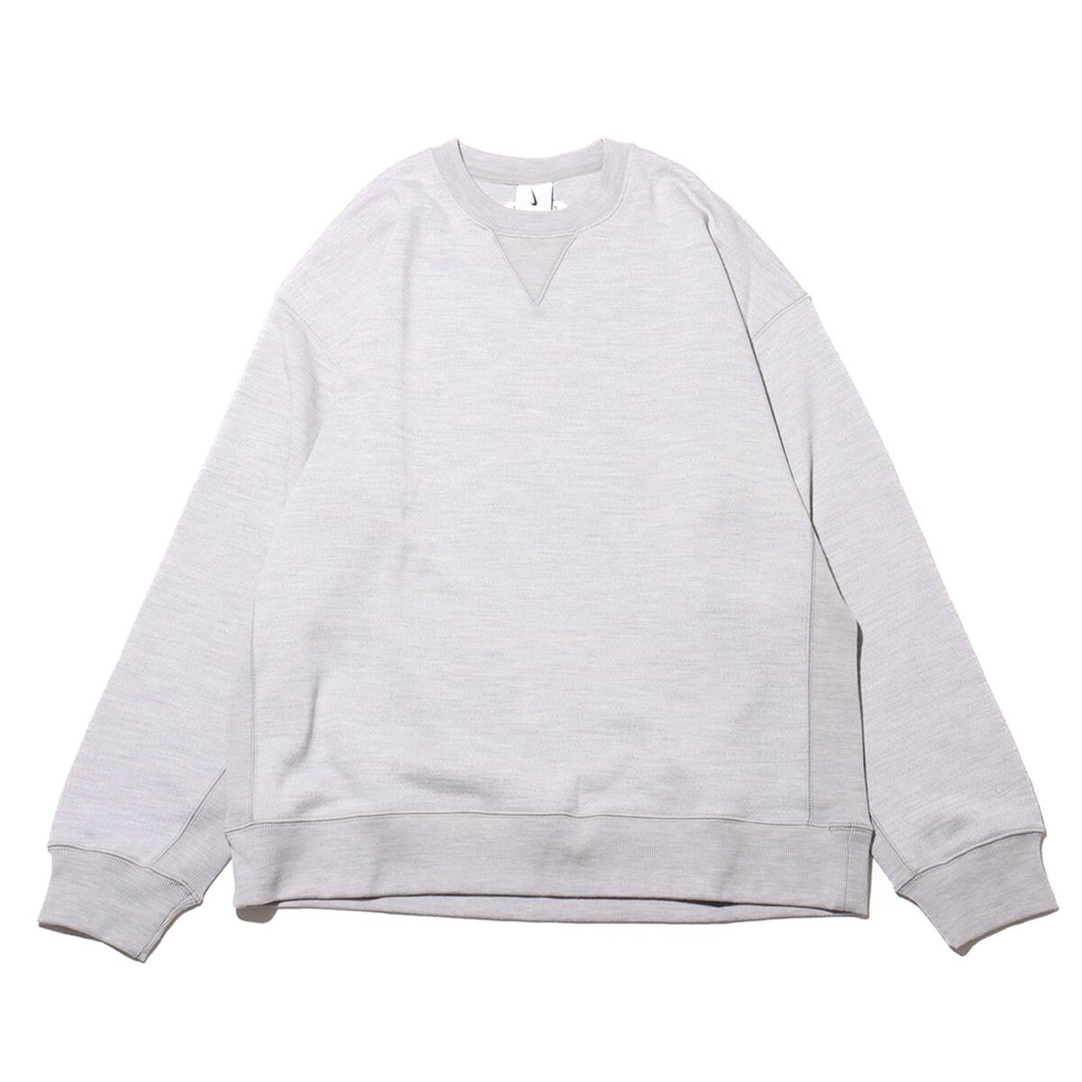 NIKE AS U NK WOOL CLASSICS CREW MATTE SILVER/HTR/30018のメイン画像