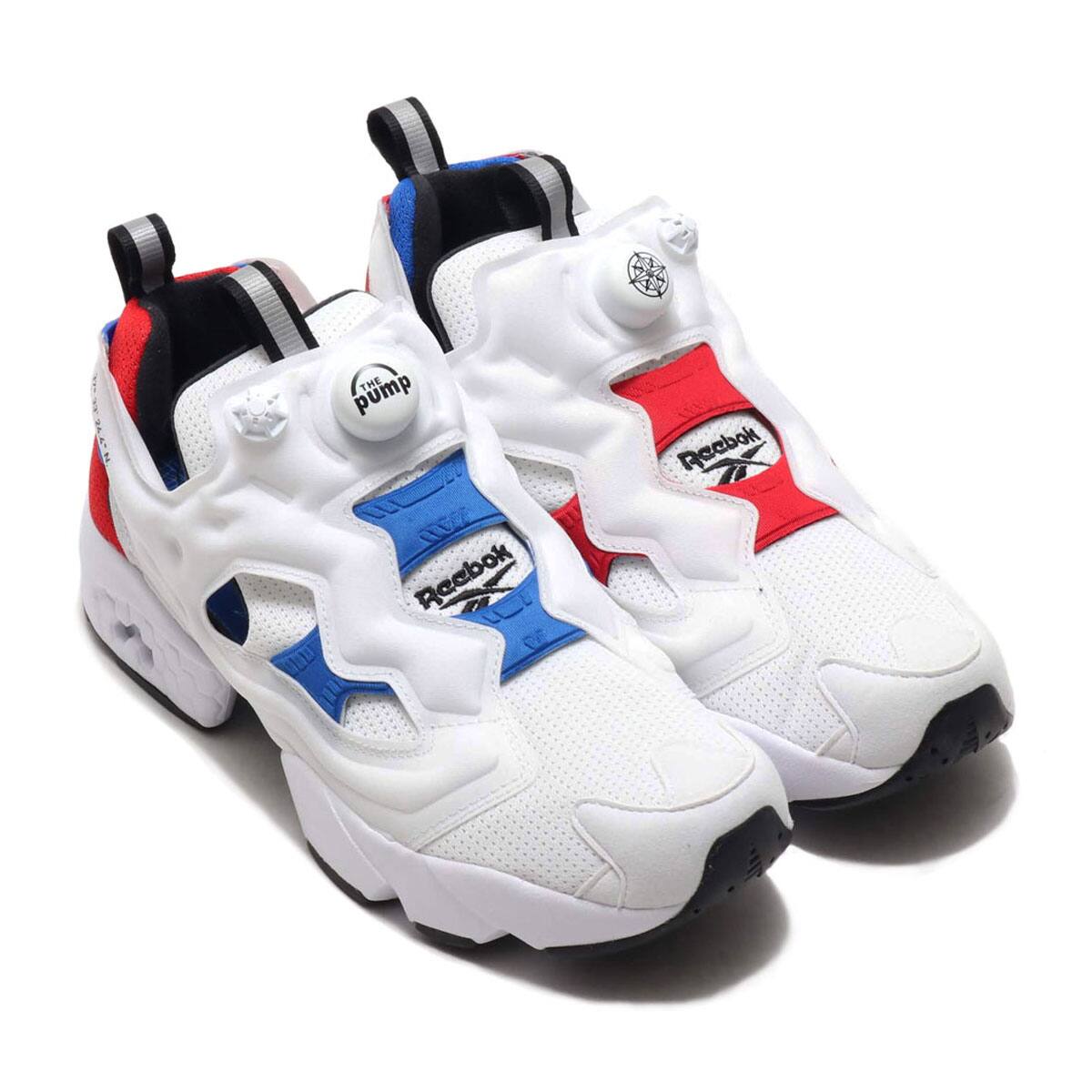 Reebok Instapump Fury Og White Scarlet Humble Blue ss S