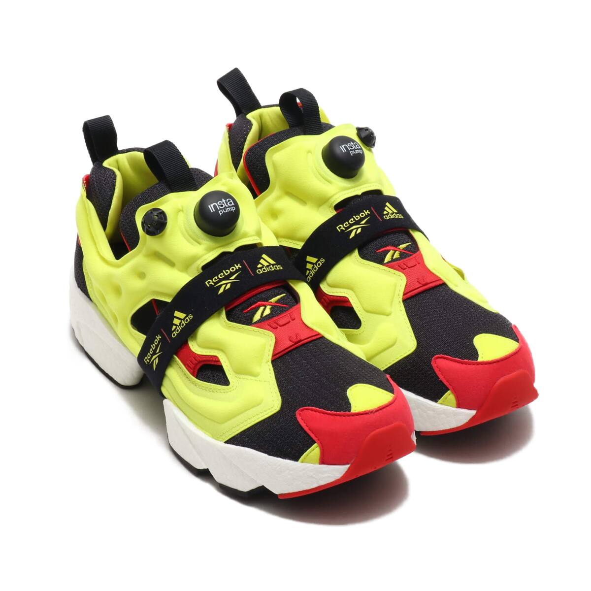 Reebok INSTAPUMP FURY BOOST BLACK/HYPER GREEN/REEBOK RED 19FW-S_photo_large