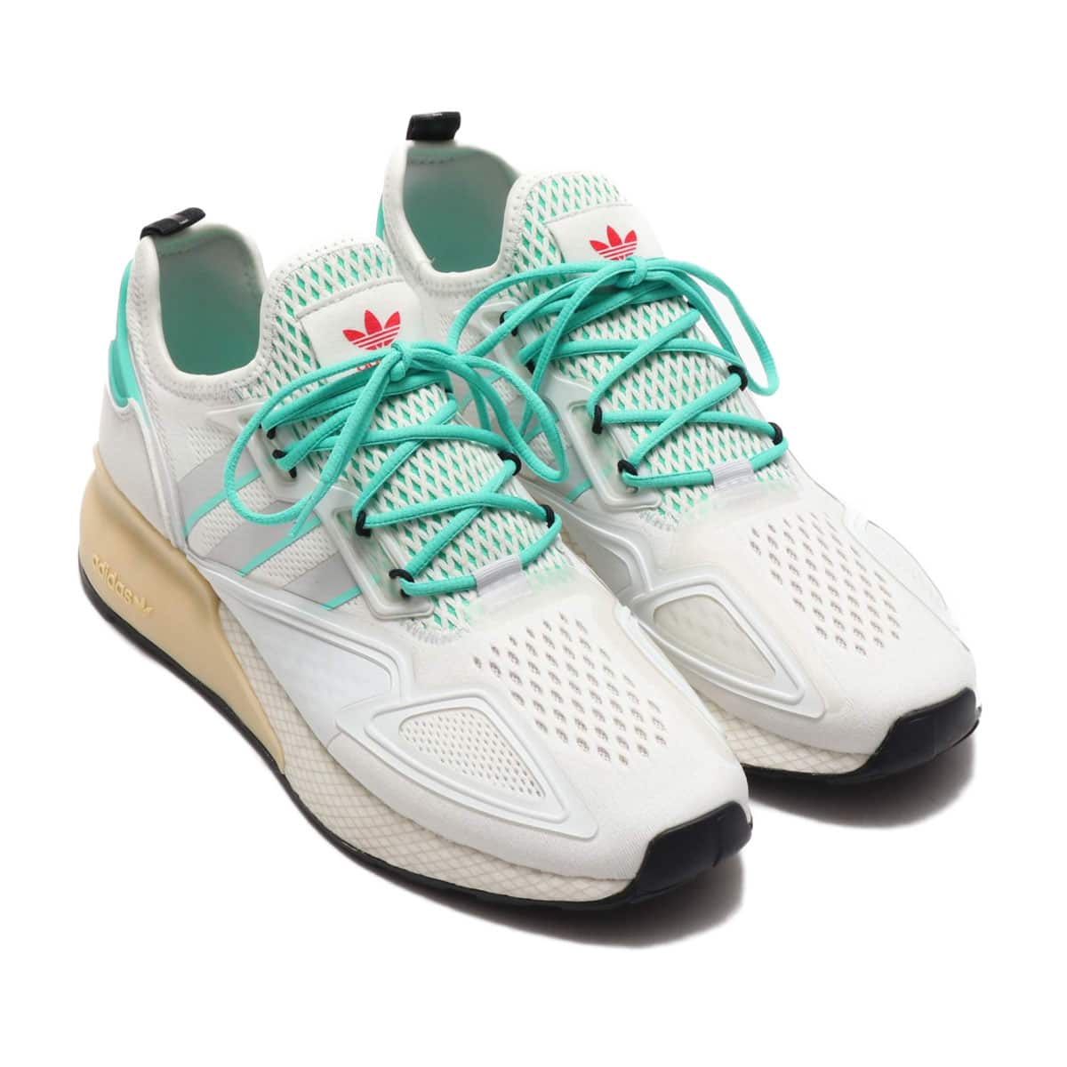 adidas ZX 2K BOOST CRYSTAL WHITE/GRAY ONE/HIGHRES GREEN 20SS-S_photo_large