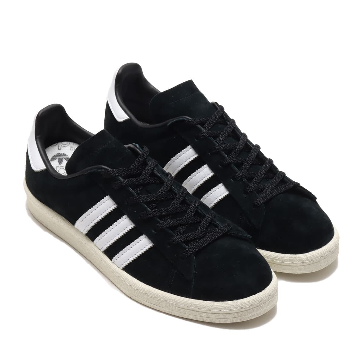 adidas CAMPUS 80s CORE BLACK/FOOTWEAR WHITE/OFF WHITE 21SS-I
