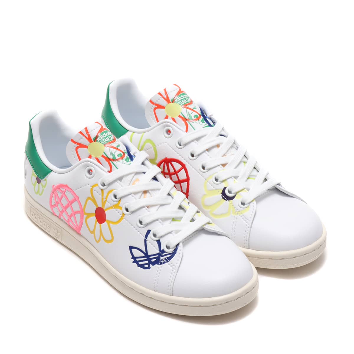 adidas STAN SMITH W FOOTWEAR WHITE/GREEN/CHORK WHITE 21SS-I_photo_large