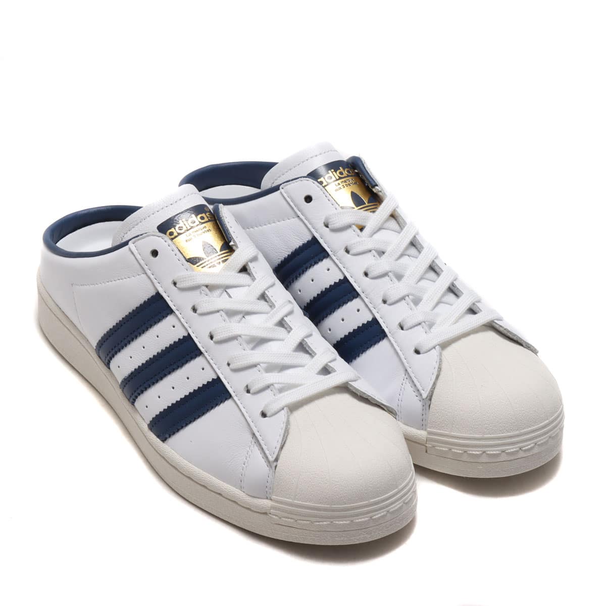 adidas SST MULE FOOTWEAR WHITE/NIGHT MARINE/GOLD METALLIC 21SS-I_photo_large