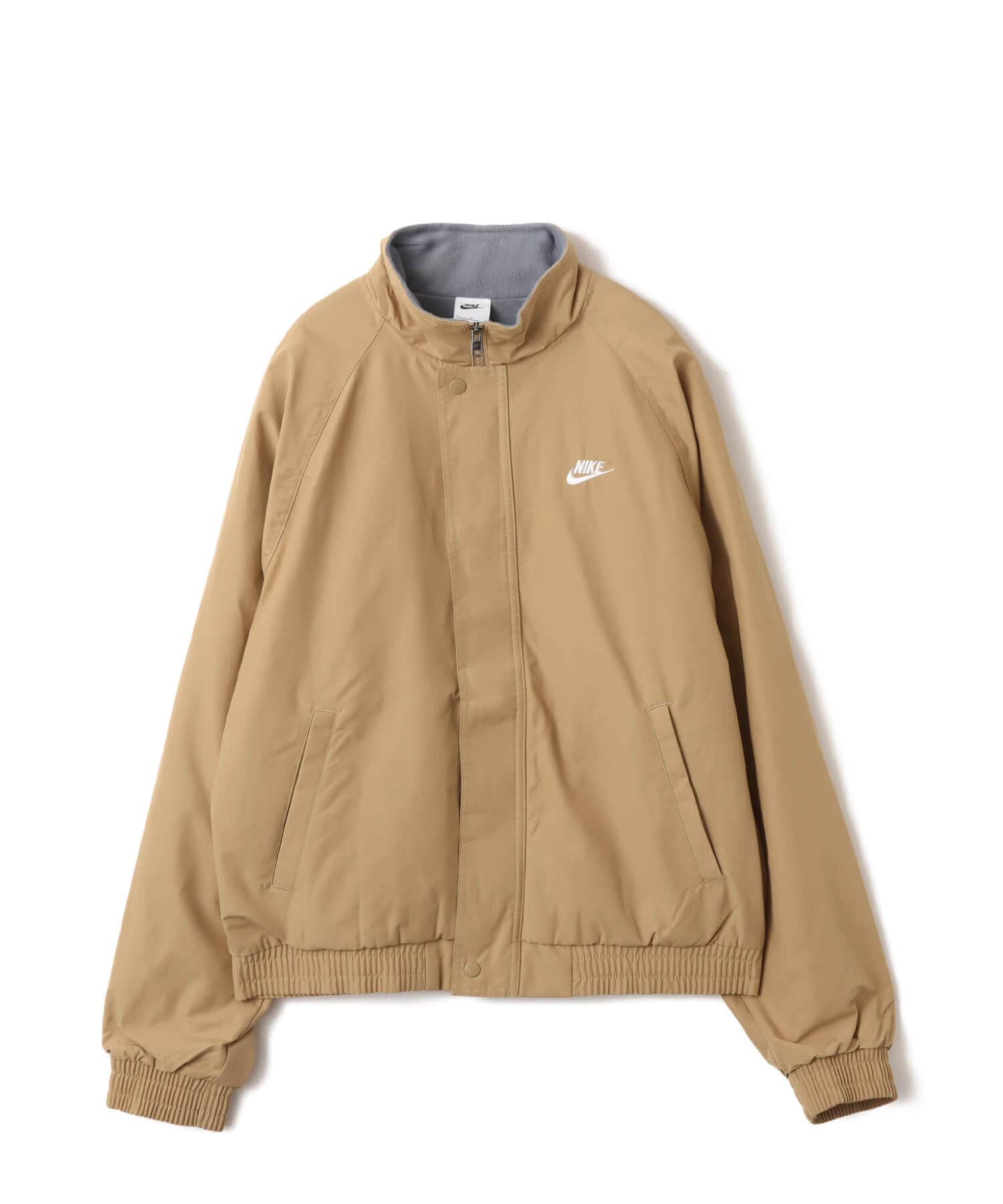 NIKE AS M NK CLUB FUTURA  JKT PARACHUTE BEIGE/WHITEのメイン画像
