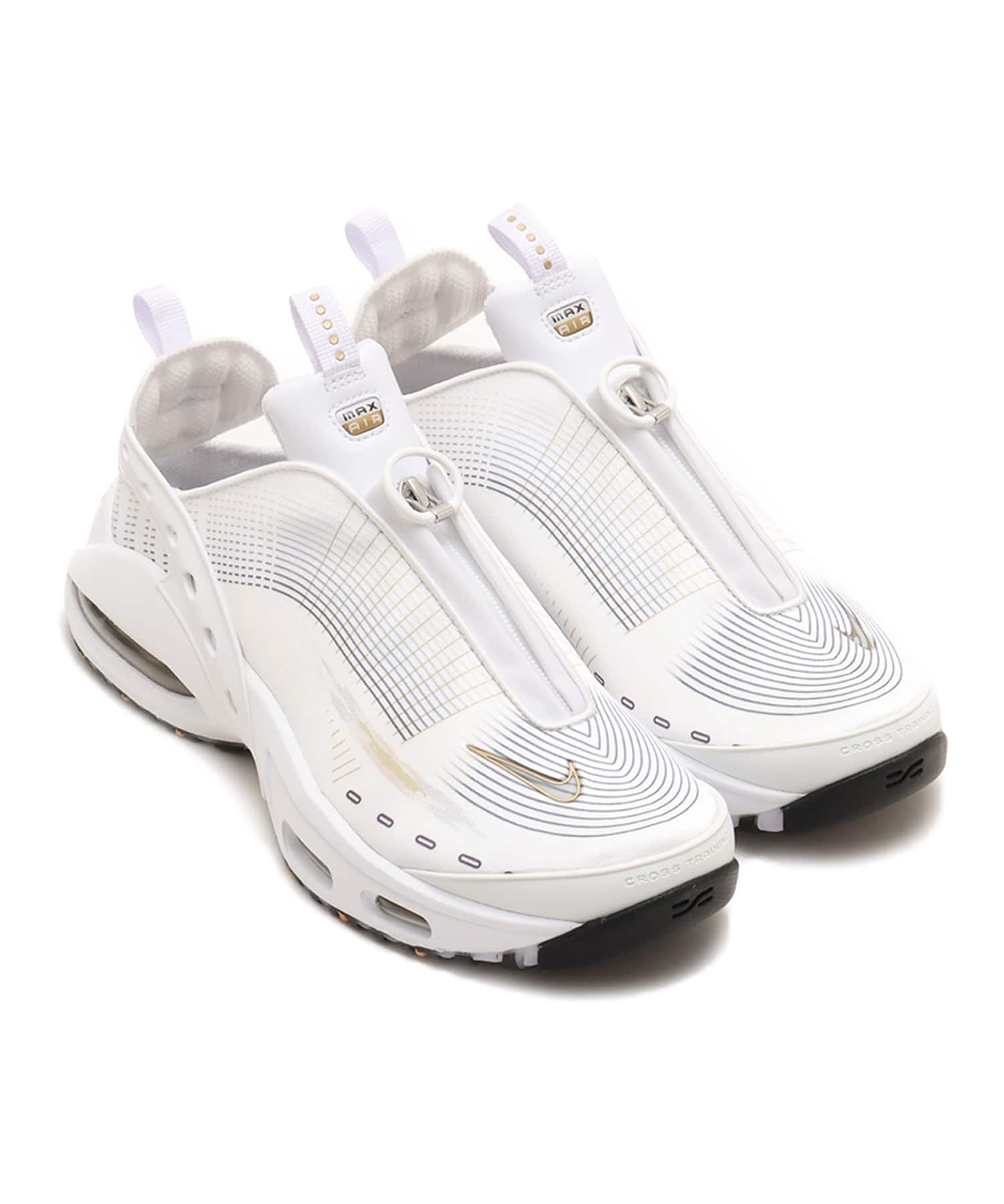 NIKE W AIR MAX CRAZE WHITE/METALLIC GOLD-BLACK-COPPER MOONのメイン画像