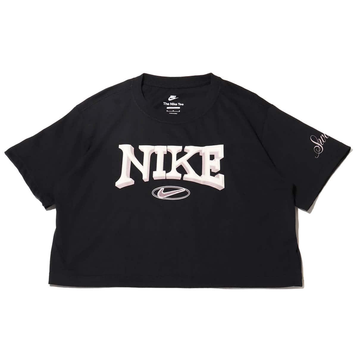 Nike t shirt white and black online