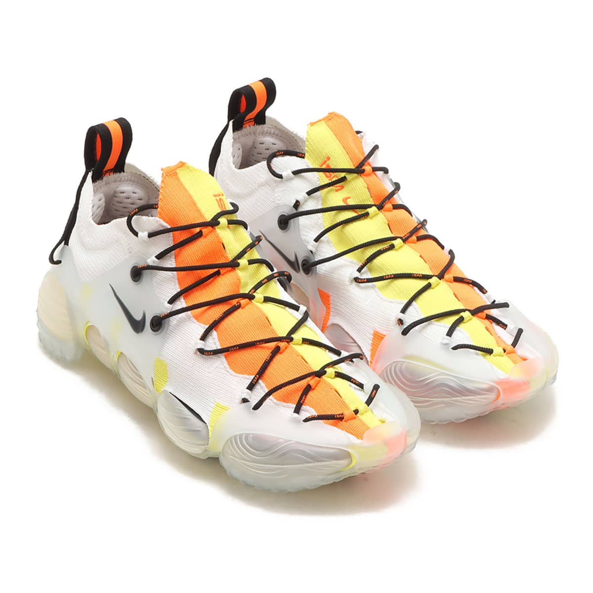 NIKE ISPA LINK AXIS WHITE/TOTAL ORANGE-SONIC YELLOW 23FA-S