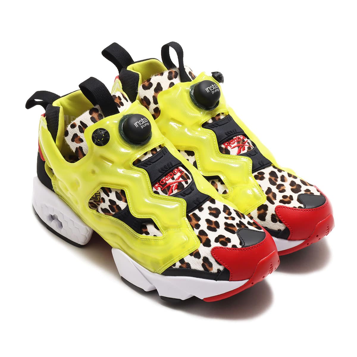 Reebok x atmos INSTAPUMP FURY CITRON ANIMAL