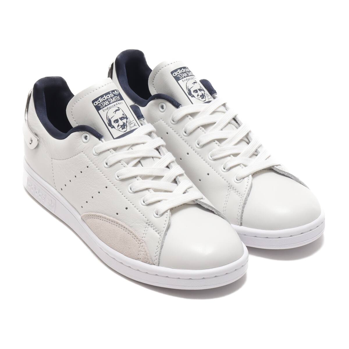 Adidas stan clearance smith silver white