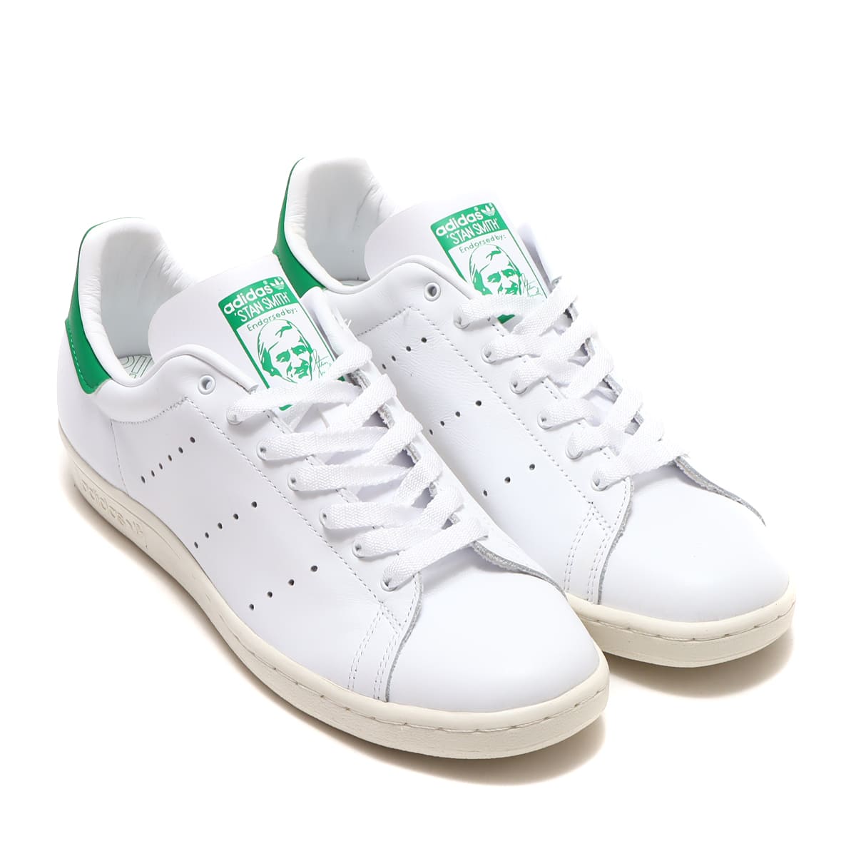 adidas STAN SMITH 80s FOOTWEAR WHITE/FOOTWEAR WHITE/GREEN 22FW-S