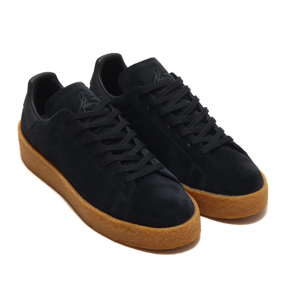 adidas STAN SMITH CREPE CORE BLACK/CORE BLACK/SUPPLIER COLOR