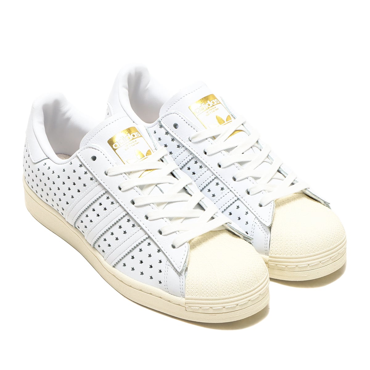 adidas SUPERSTAR atmos "GOLD STAR" FOOTWEAR WHITE/FOOTWEAR WHITE/OFF WHITE 22FW-S_photo_large
