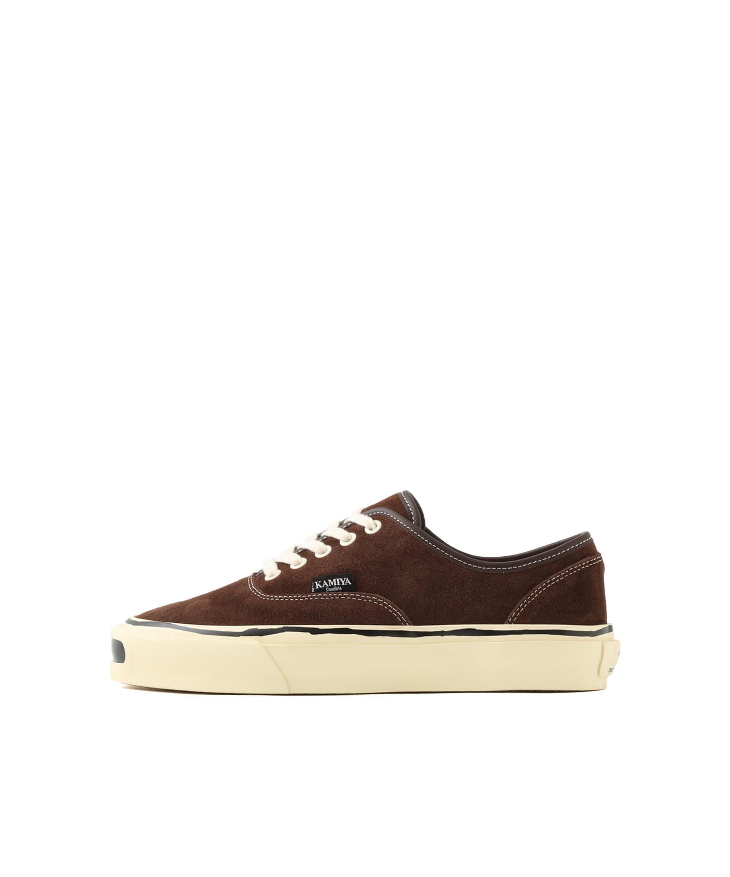 KAMIYA Herc SUEDE SNKR ブラウンのメイン画像