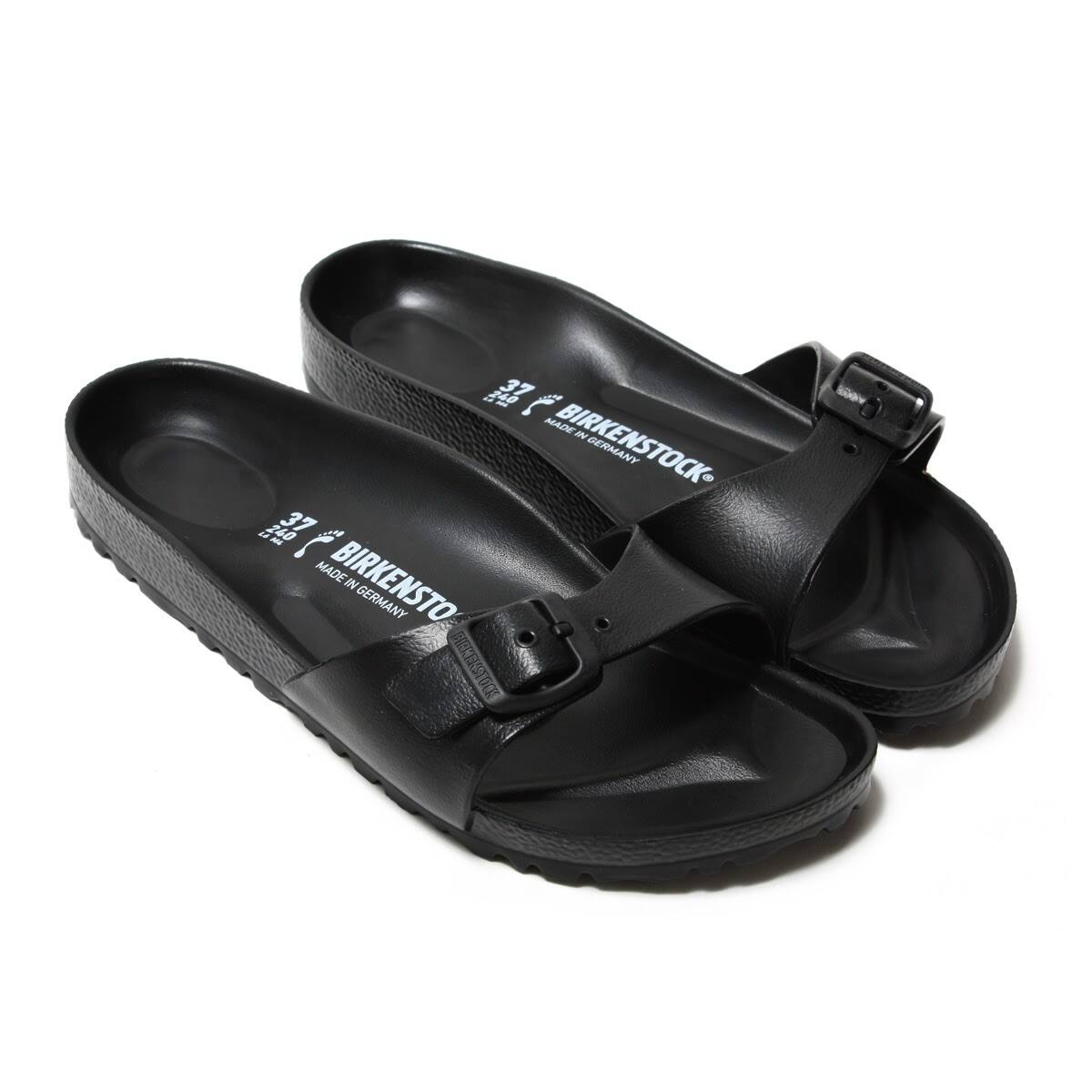 black single strap birkenstock