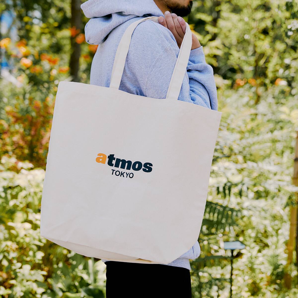 atmos x GIANTS atmos FONT TOTE BAG NATURAL 21SU-I_photo_large