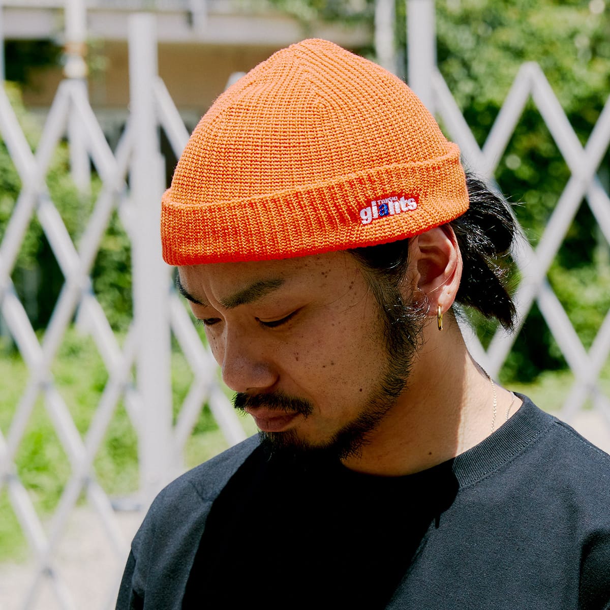 atmos x GIANTS atmos FONT WATCH CAP ORANGE 21SU-I_photo_large