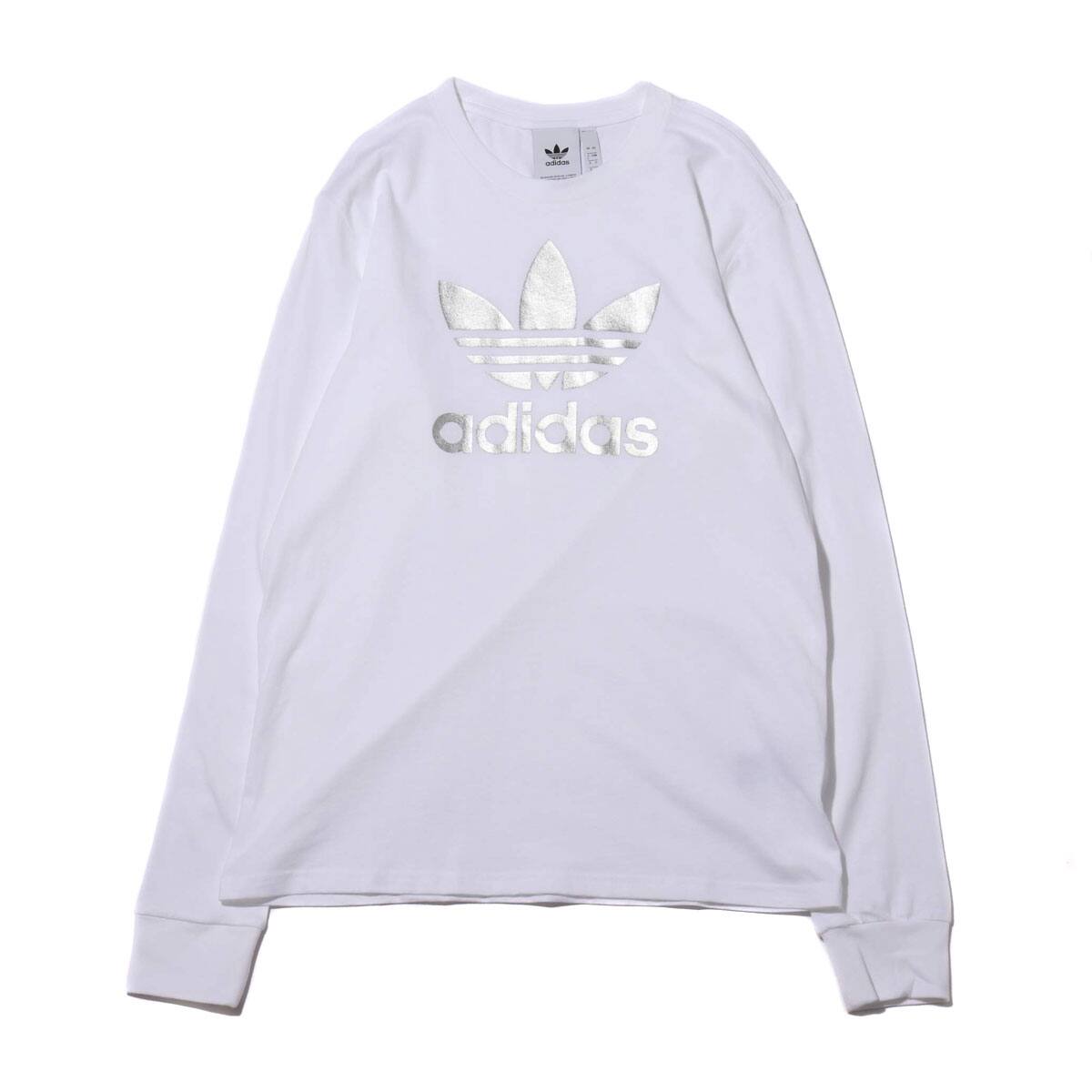 adidas TREFOIL LS TEE WHITE 19FW-I_photo_large