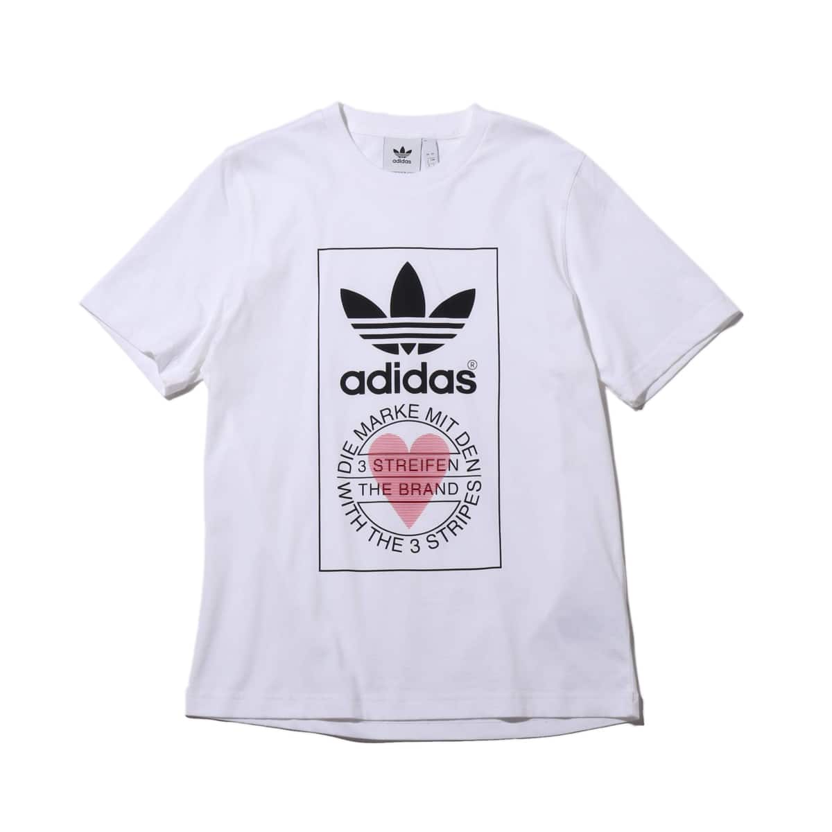 adidas UNISEX TEE WHITE 20SS-S_photo_large