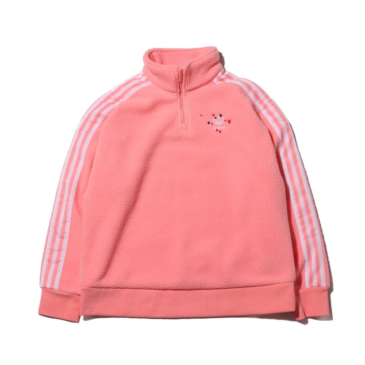 adidas HALF ZIP JACKET GLORY PINK 20SS-S_photo_large