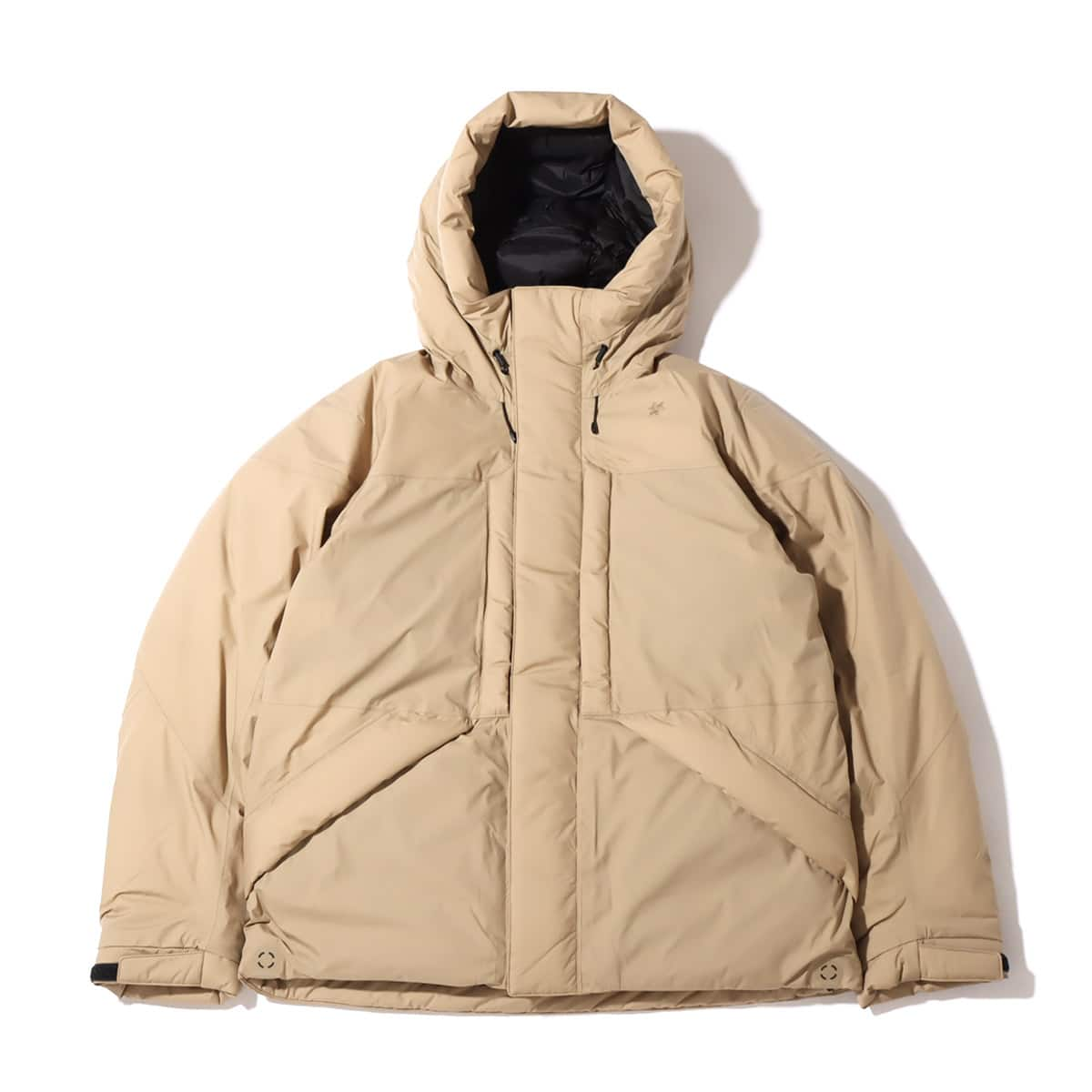 Goldwin gore-tex down jacket clay ベージュ-