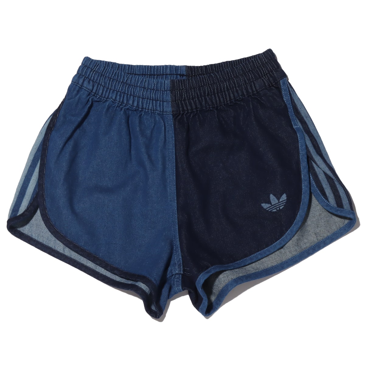 adidas DENIM SHORTS INDIGO/BAHIA BLUE 21SS-I_photo_large