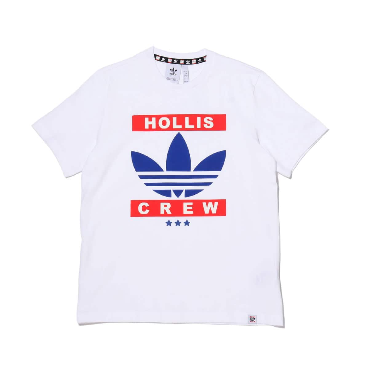 Adidas Run Dmc Tee White Black Scarlet 20ss S