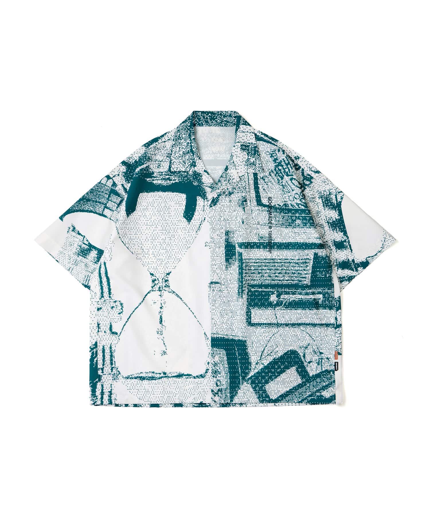 GOOPiMADE x TIGHTBOOTH Sand Riot Graphic Shirt WHITEのメイン画像