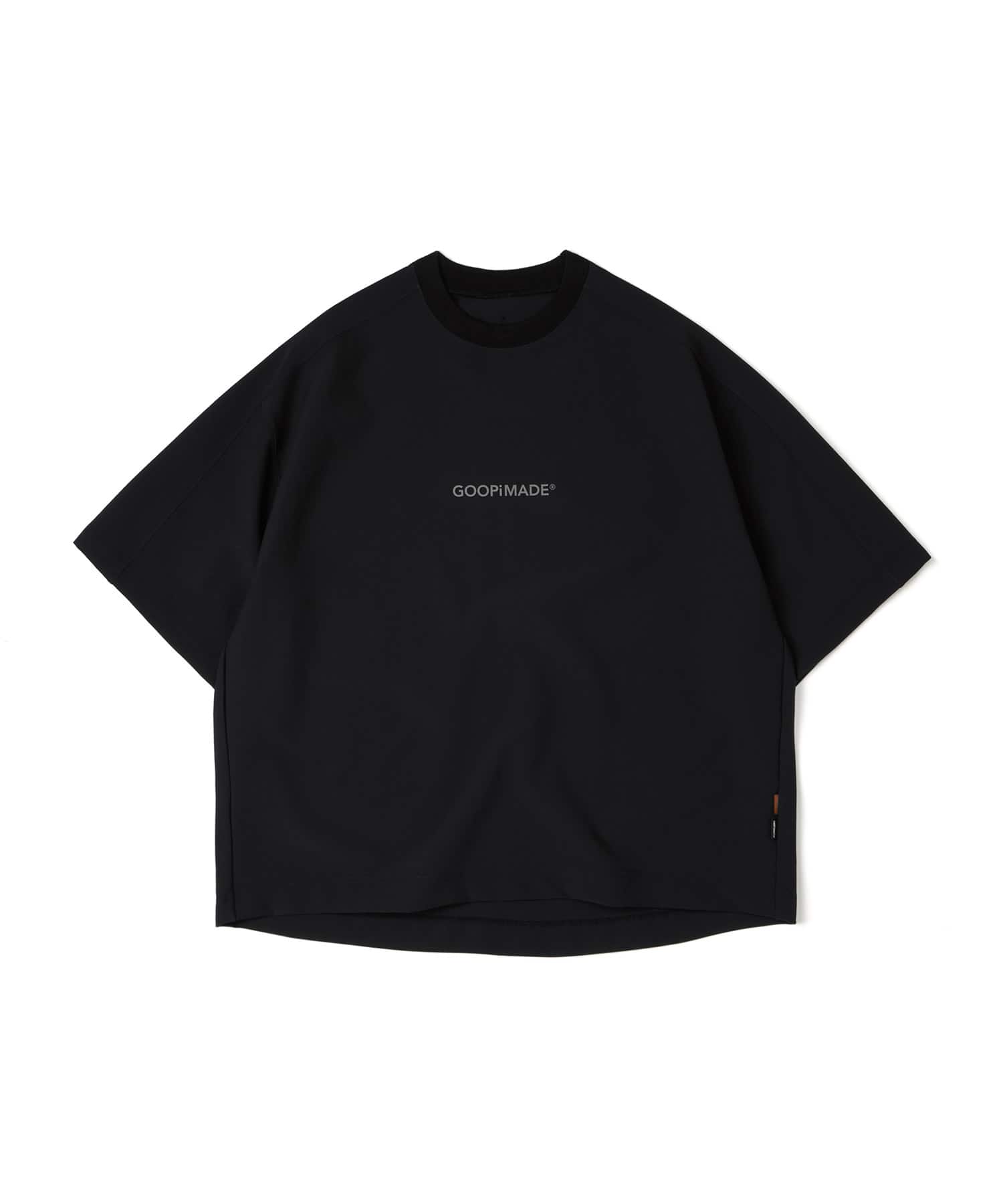 GOOPiMADE x TIGHTBOOTH Dual Arena Logo Tee BLACKのメイン画像