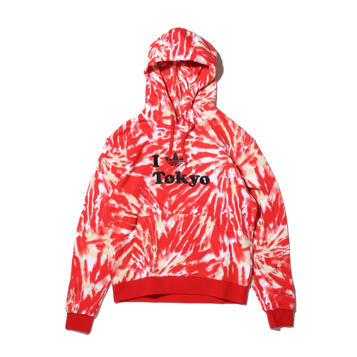 adidas MFT HOODIE TD I TREFOIL SCARLET/WHITE/SAND 20FW-I_photo_large