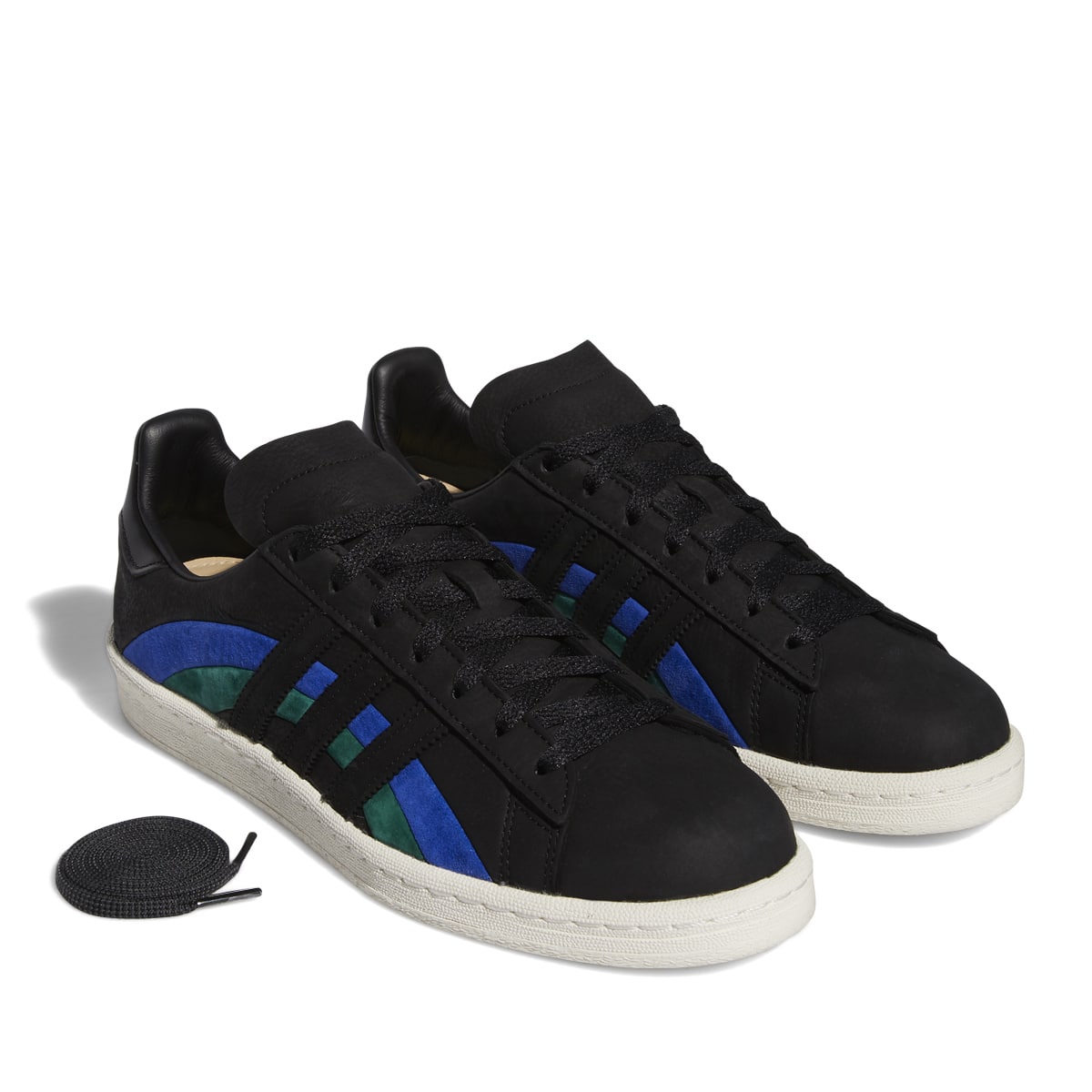adidas CAMPUS 80 BOOKWORKS CORE BLACK/BOLD BLUE/CALLEGE GREEN 21FW-S_photo_large