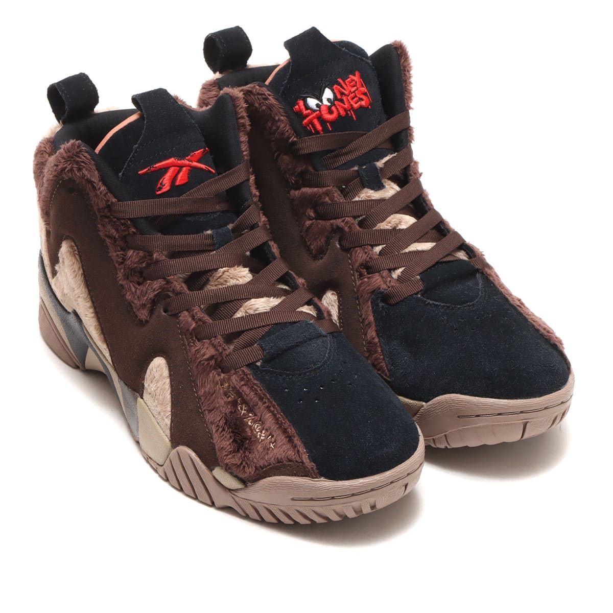 Reebok HURRIKAZE II MID Looney Tunes TAZ GRIZZLY BROWN/SAND BEIGE