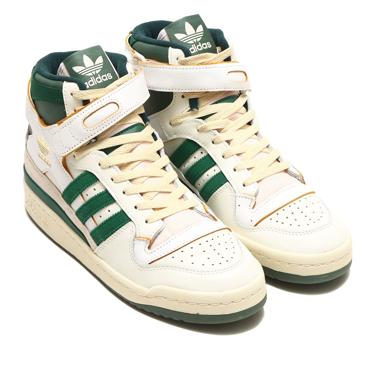 adidas FORUM 84 HI OFF WHITE/TEAMDARK GREEN/FOOTWEAR WHITE 22FW-I