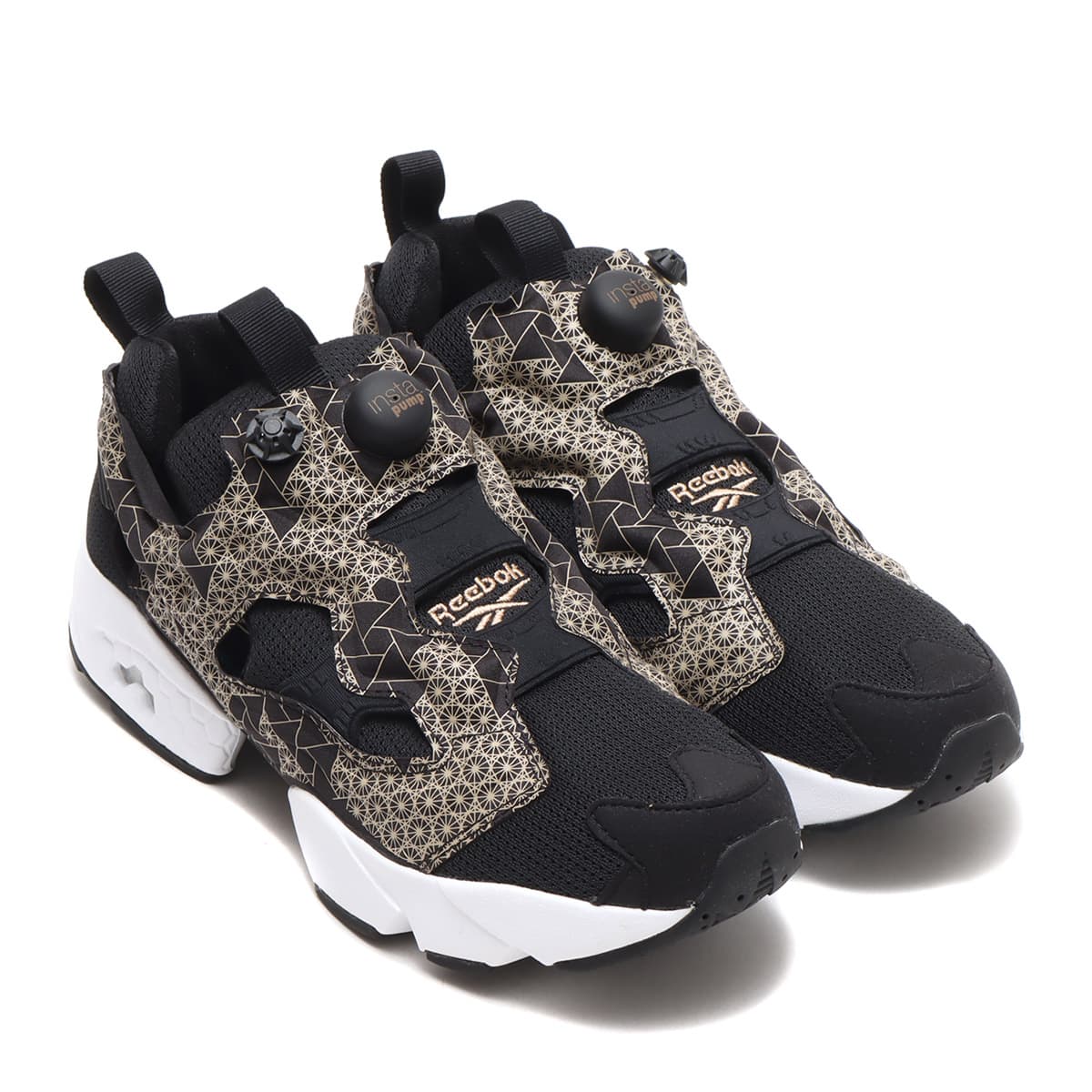 Reebok INSTAPUMP FURY OG EDOKIRIKO BLACK/FOOTWEAR WHITE/GOLDEN