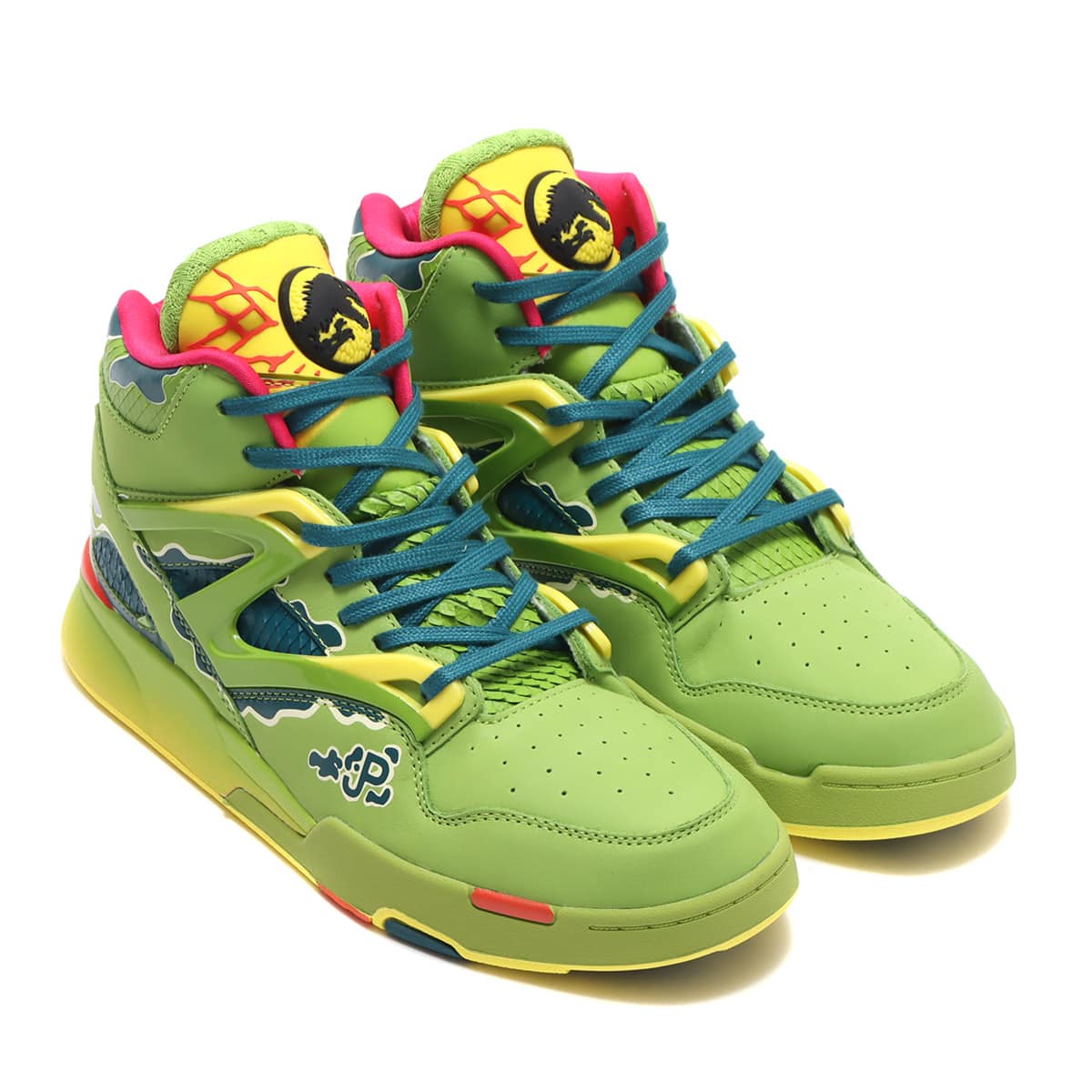 Reebok PUMP OMNI ZONE II ULTRA LIME/HERITAGE TEAL/STINGY YELLOW 21SS-S_photo_large